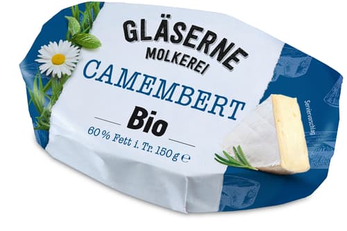 Gläserne Molkerei BIO Kesselmeister Camembert mild
