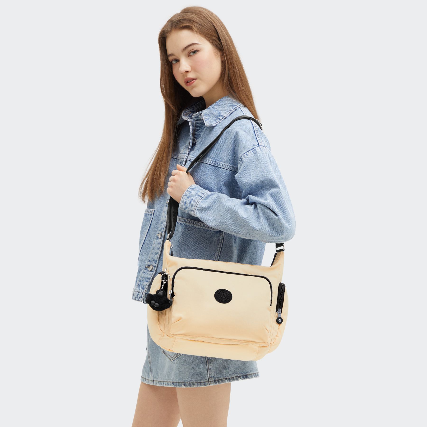 GABB Grand sac à bandoulière avec sangle réglable - Eager Beige
