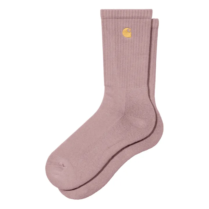 Carhartt WIP Chaussettes Chase | Vieux Rose