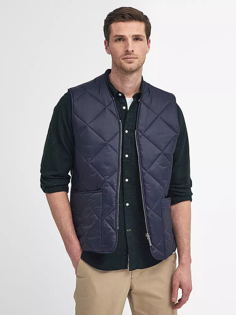BARBOUR Steppgilet  dunkelblau