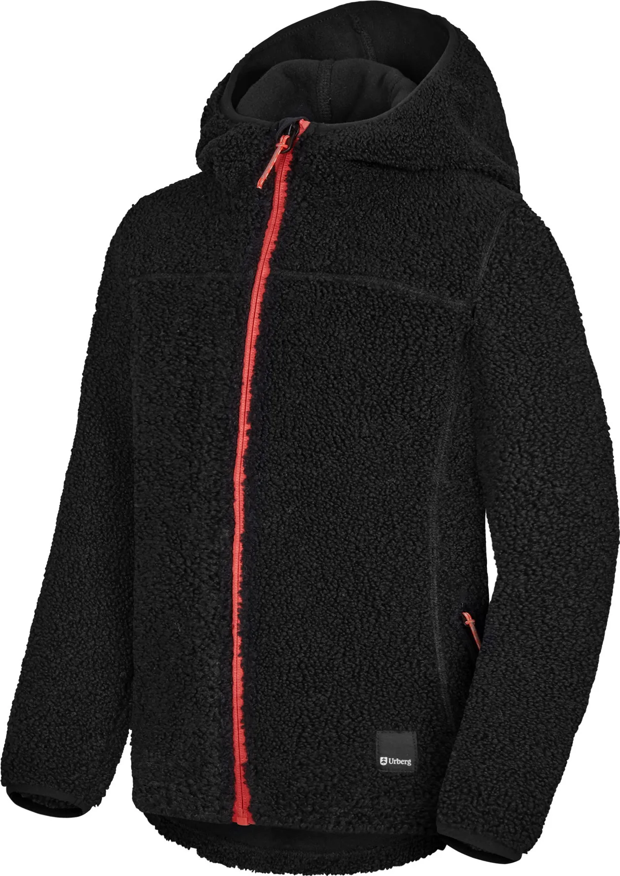 Urberg Juniors' Pile Hoodie Black Beauty