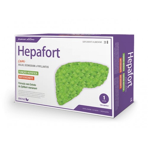 Hepafort 20 ampolas