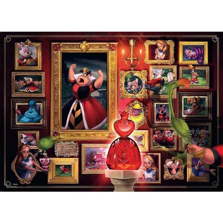 Ravensburger Puzzle Villainous Queen of Hearts, 1000 Teile