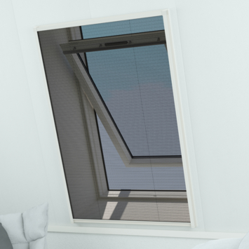 Livn plisséhor raam Plus wit 120x155 cm