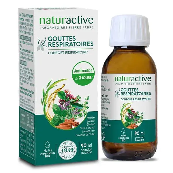 Naturactive GAE Les Gouttes aux Essences respiratoires 90ml