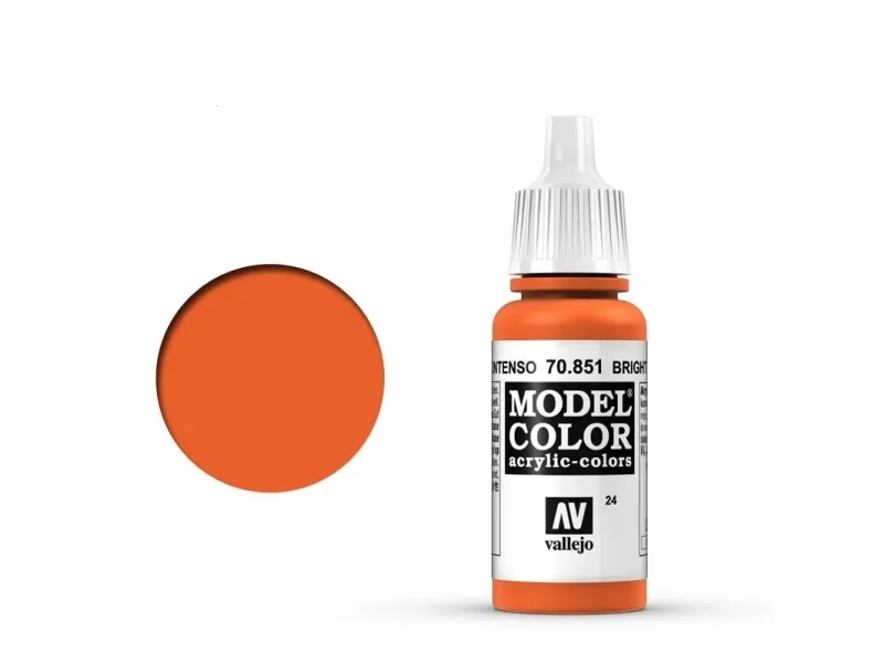 Vallejo 70.851, 17 ml, Orange, Mat, Flaske