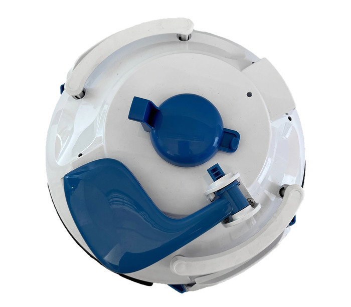 Poolrobot Mini Splash blå/hvid - Swim & Fun