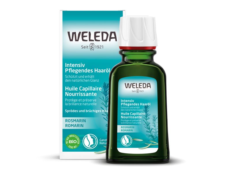 WELEDA Haaröl Pflegend 50 ml Natürliches Haaröl für sprödes und brüchiges Haar