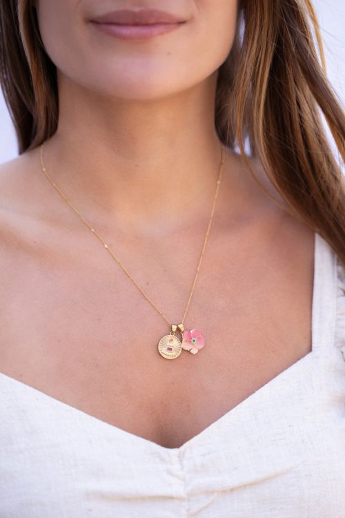 Casa fiore ketting met La Dolce Vita hanger
