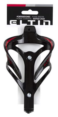 Porte-bidon Nerve - Fibre Noir et Rouge