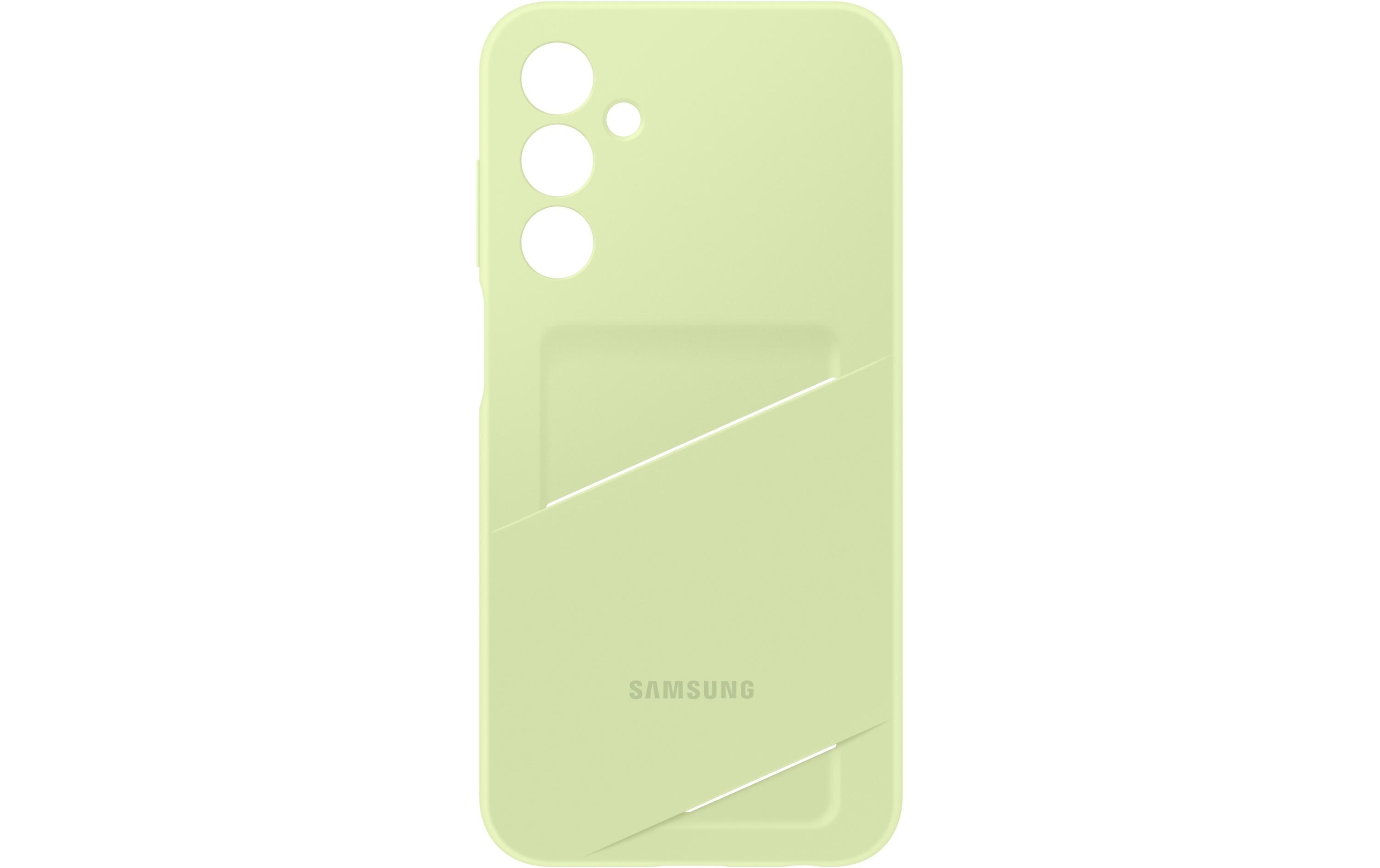 Back Cover Card Slot Galaxy A25 5G GrünSchlanke Schutzhülle mit Kartenfach für das Samsung Galaxy A25 5G