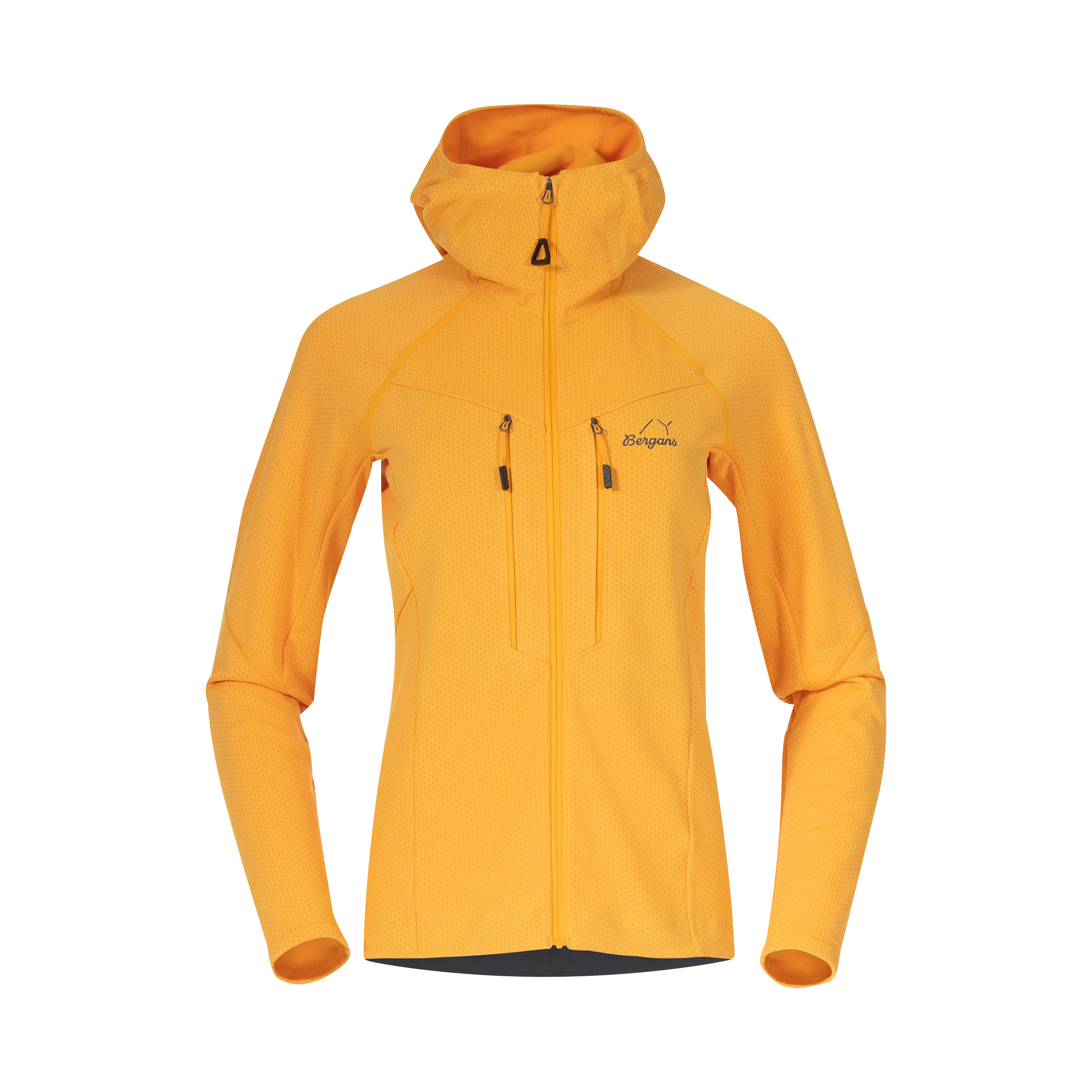 Y MountainLine Wooltech Midlayer Jacket Women Mango Yellow