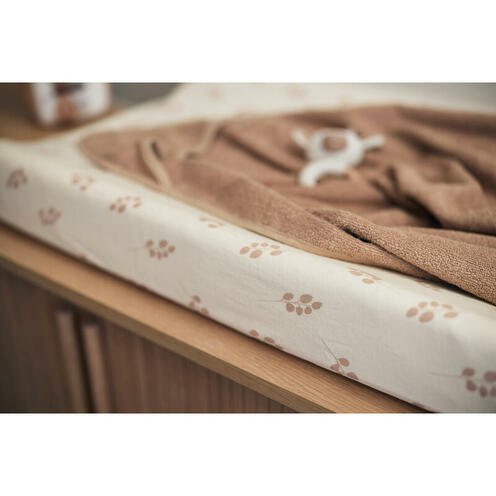 Housse Matelas à Langer Jersey 50x70cm Twig Wild Rose - JOLLEIN