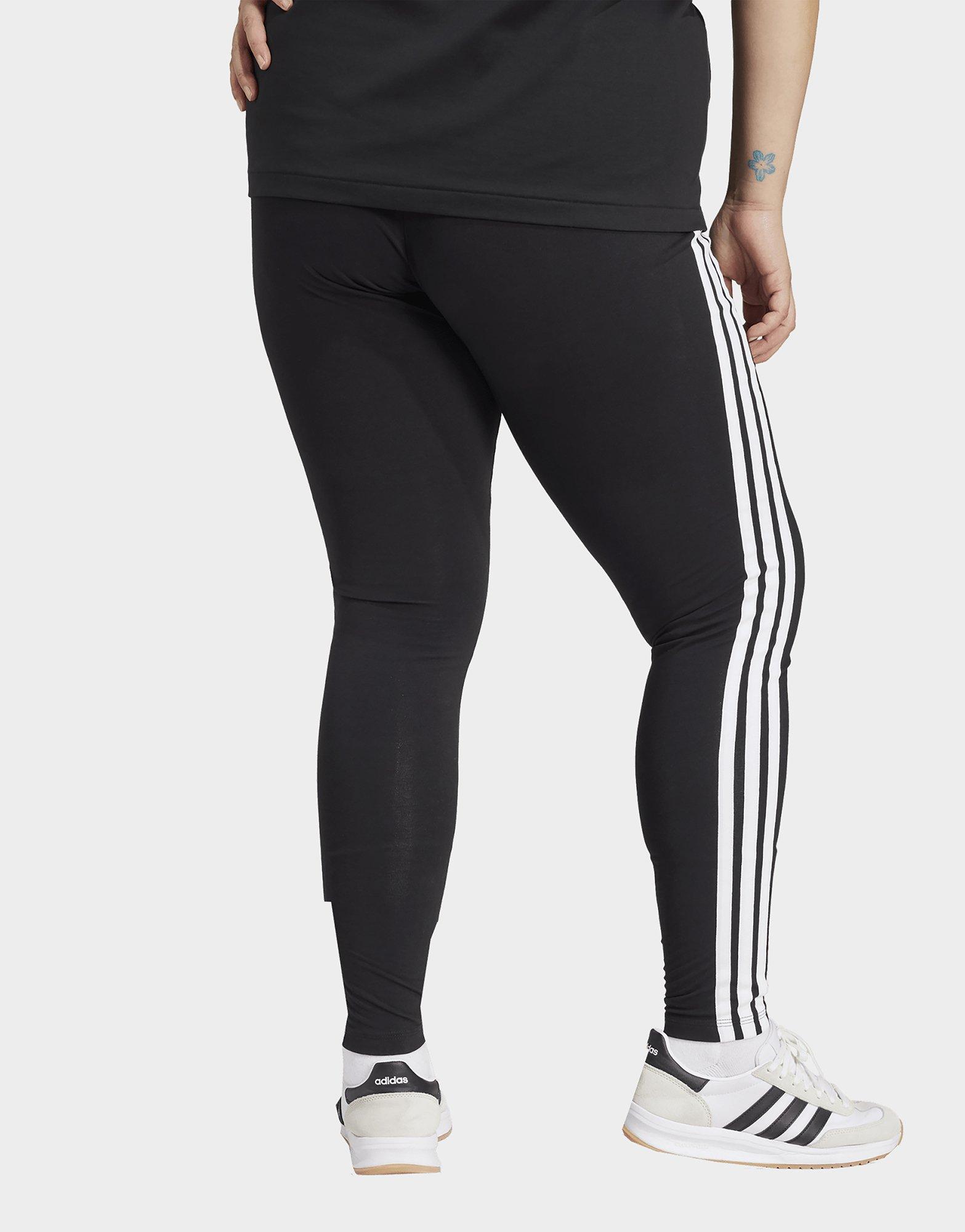 adidas Legging coton 3 bandes Essentials (Grandes tailles)