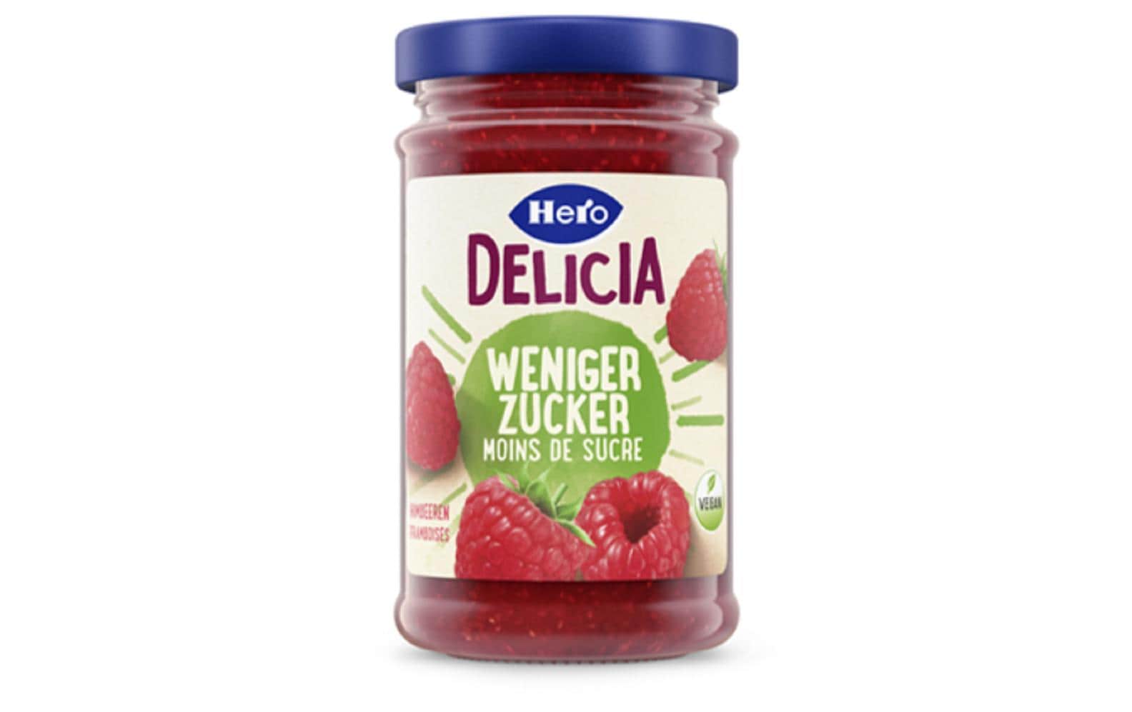 Brotaufstrich Himbeerkonfitüre 220 gFeiner Fruchtaufstrich aus Himbeeren