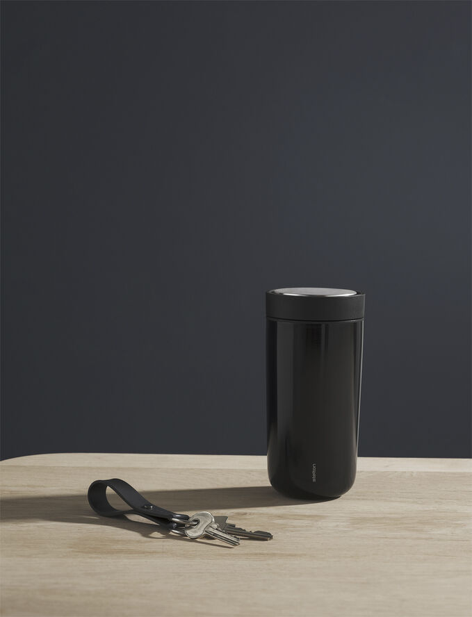 Stelton To Go Click termokop 0,4 l, black Black