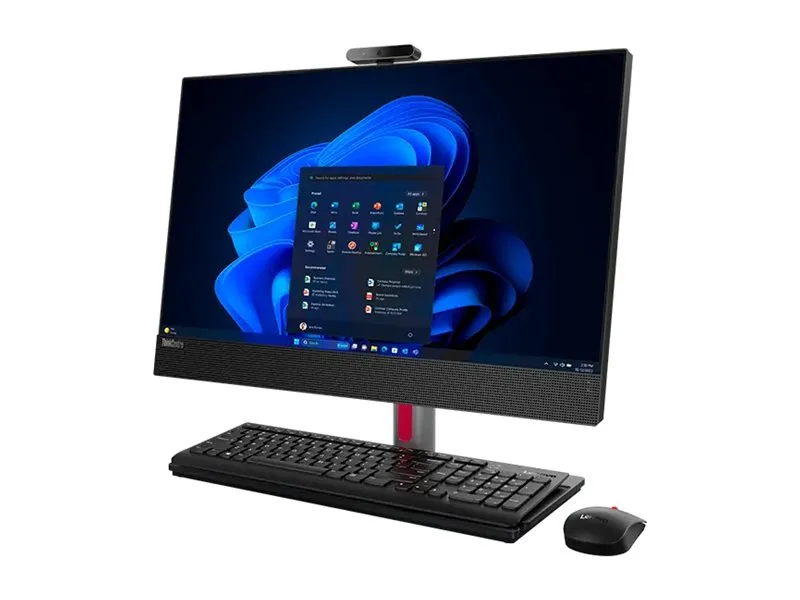 Lenovo ThinkCentre M90a Gen 5 12SH - Alt-i-én med Full Function Monitor-stander - Core i7 i7-14700 / op til 5.4 GHz - vPro Enterprise - RAM 16 GB - SSD 1 TB - TCG Opal Encryption 2, NVMe, Performance - DVD-skriver - UHD Graphics 770 - Gigabit Etherne