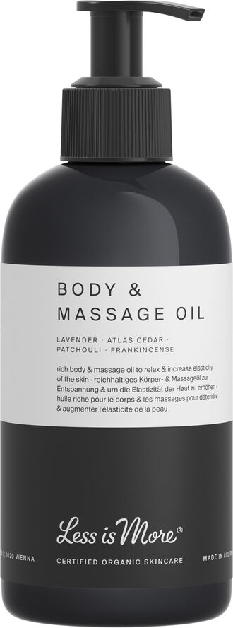 Less Is More Organic Body & Massage Oil Lavender