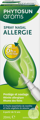 Phytosun Arôms Spray Nasal Allergie Protection et Soulagement Flacon 20ml