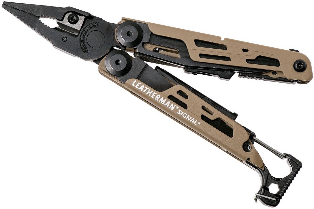 Leatherman Signal Coyote survival multitool, nylon foedraal