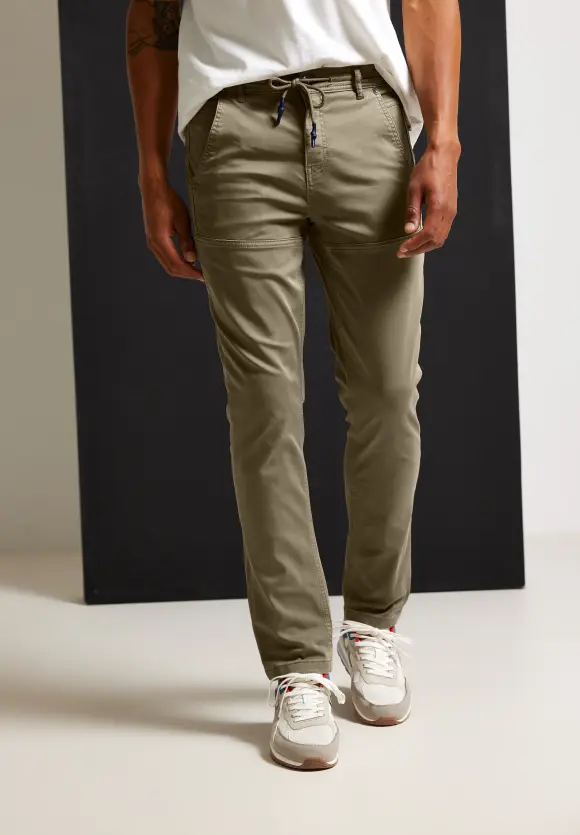 Regular Fit Hose - seed beige
