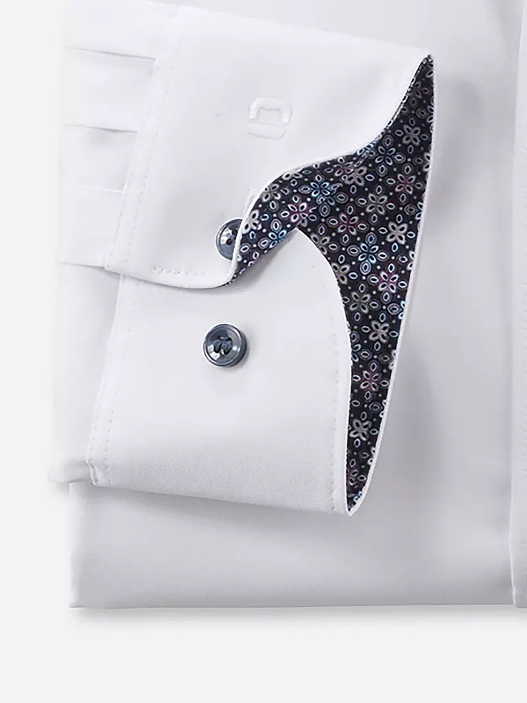 OLYMP LEVEL FIVE Hemd Slim Fit  weiss