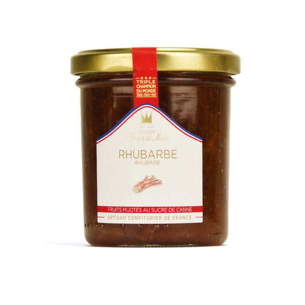 Confiture de rhubarbe - Francis Miot