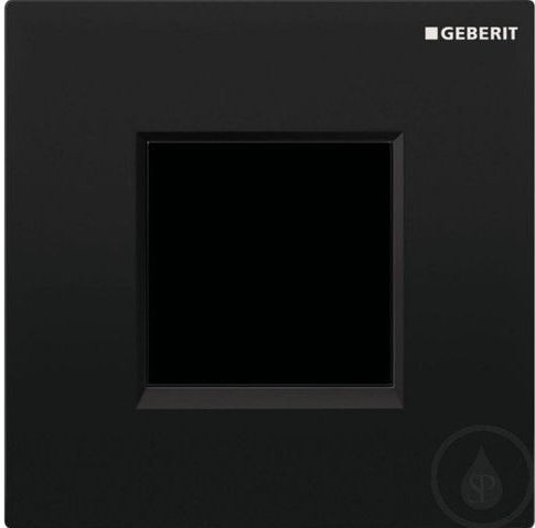 Geberit - Type 20 - Urinoir Bedieningsplaat - Zwart - Vierkant