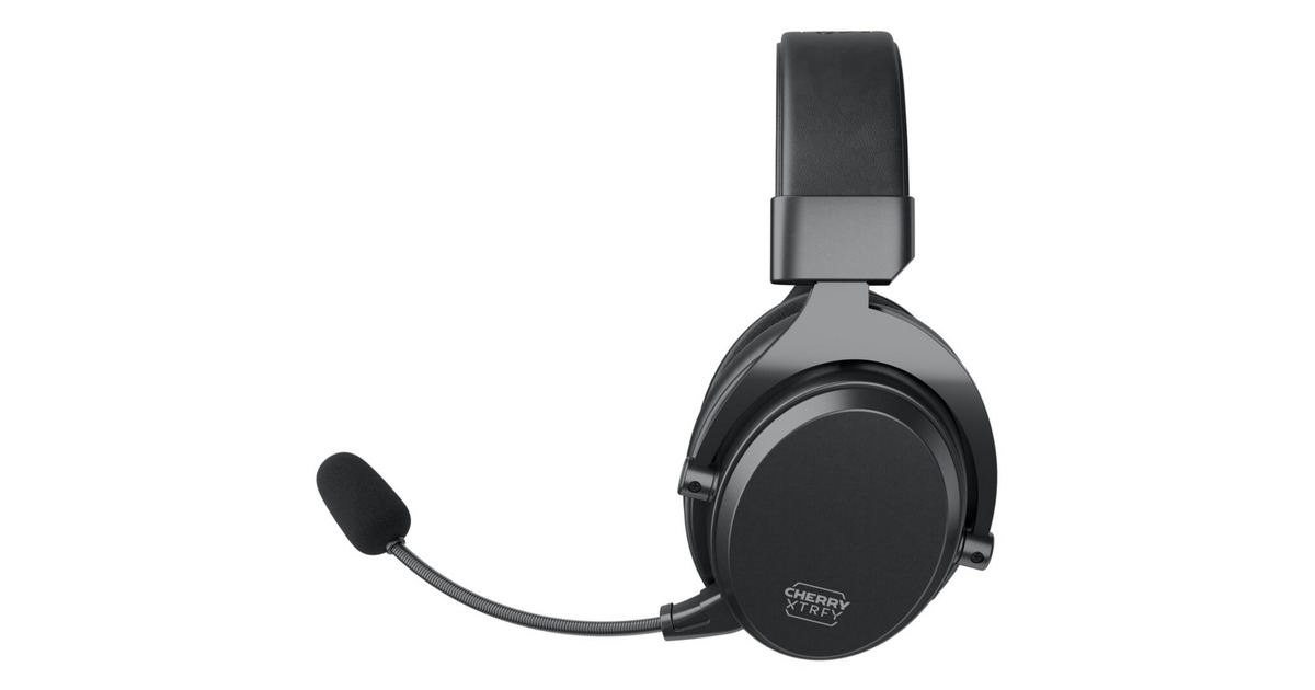 CHERRYXTRFY H3 Wireless over-ear gaming headset  (Zwart, Bluetooth® 5.1)