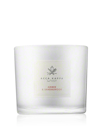 Acca Kappa Artistic Aromatic Atmosphere Amber & Sandalwood Scented Candle 180g