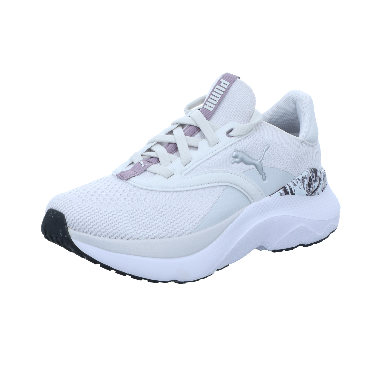 Puma Damen-Sneaker-Slipper SOFTRIDE MAYVE MYSTIC Grau-Weiß-Mehrfarbig