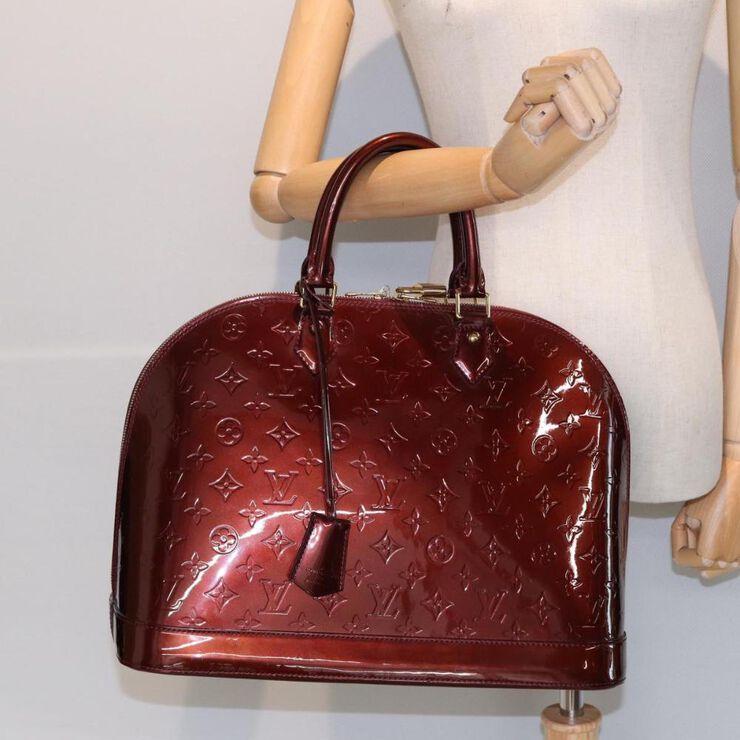 Louis Vuitton Vintage Louis Vuitton Alma Burgundy