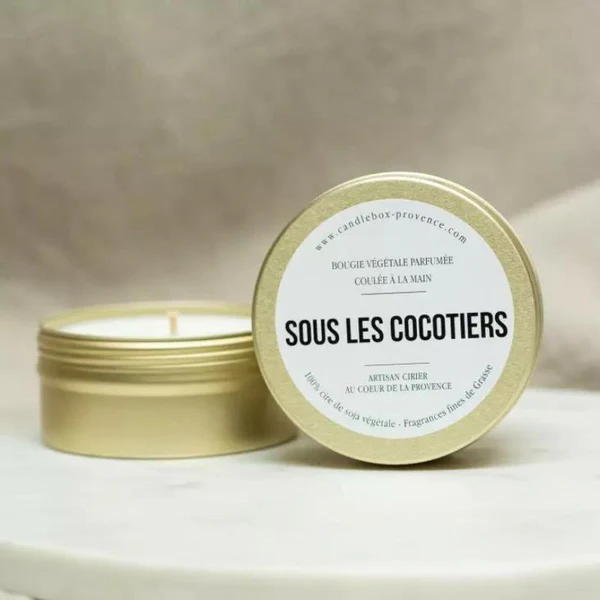 Candlebox provence Bougie Sous Les Cocotiers 170g