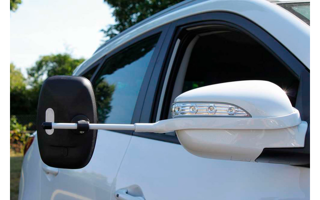 Emuk Wohnwagenspiegel für Nissan Qashqai (Facelift 2014) ab 01/13-05/21, M Juke ab 01/15-11/19, X-Trail ab 07/14-08/22, Navara 4te Gen. ab 2015, Renault Alaskan ab 09/17