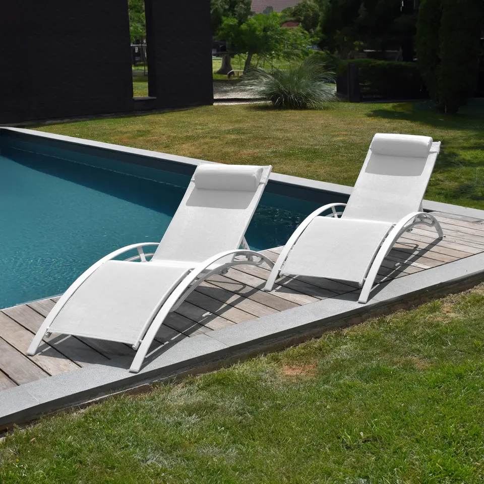Happy Garden Transat GALAPAGOS - Wit - Aluminium