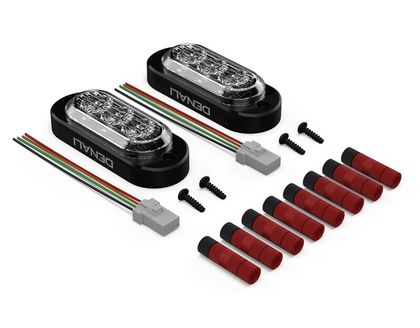 Clignotant Denali avant T3 SwitchBack LED - la paire Universel