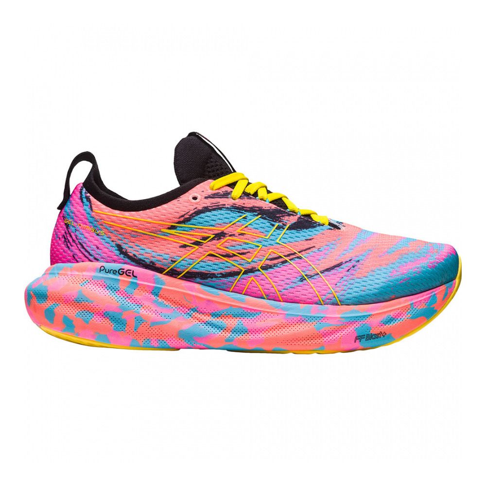 Asics GEL-NIMBUS 25 - Chaussures running Homme aquarium/vibrant yellow