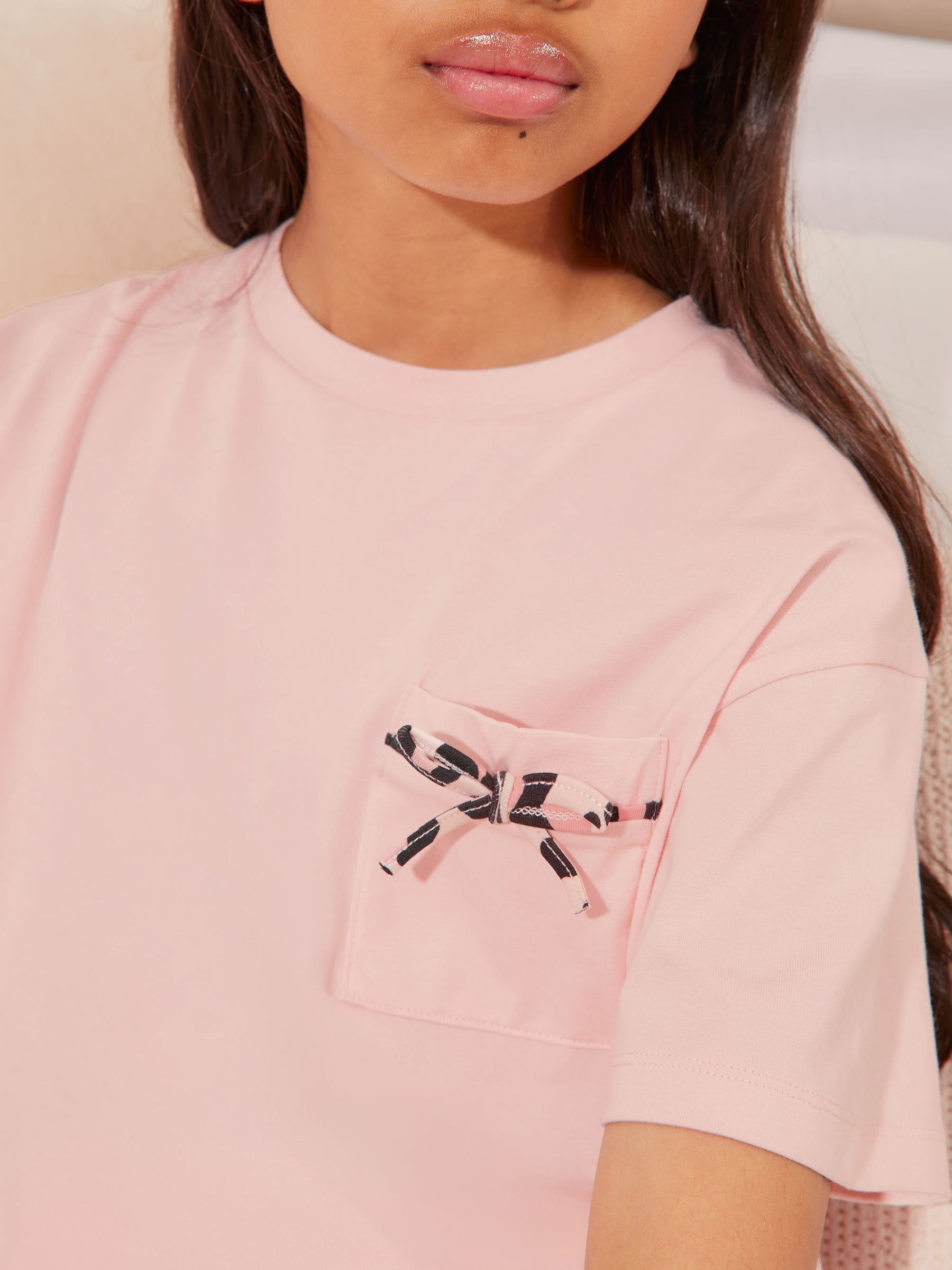 Lipsy - 2 Pack jersey katoenen pyjama's met print (5-16jr)