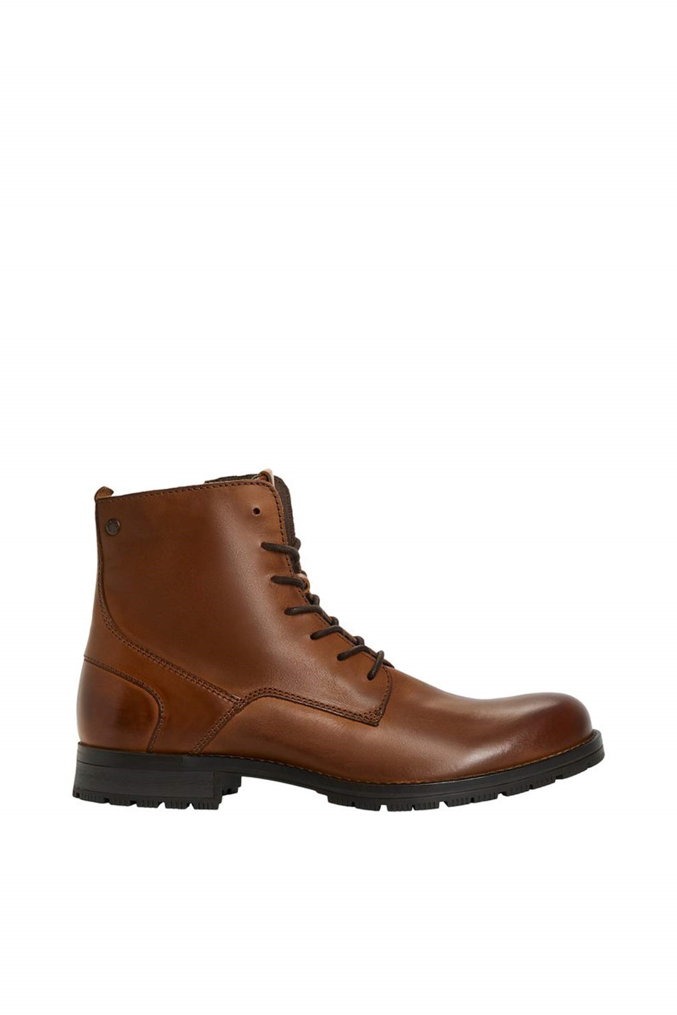 Botas de motociclista de couro bovino