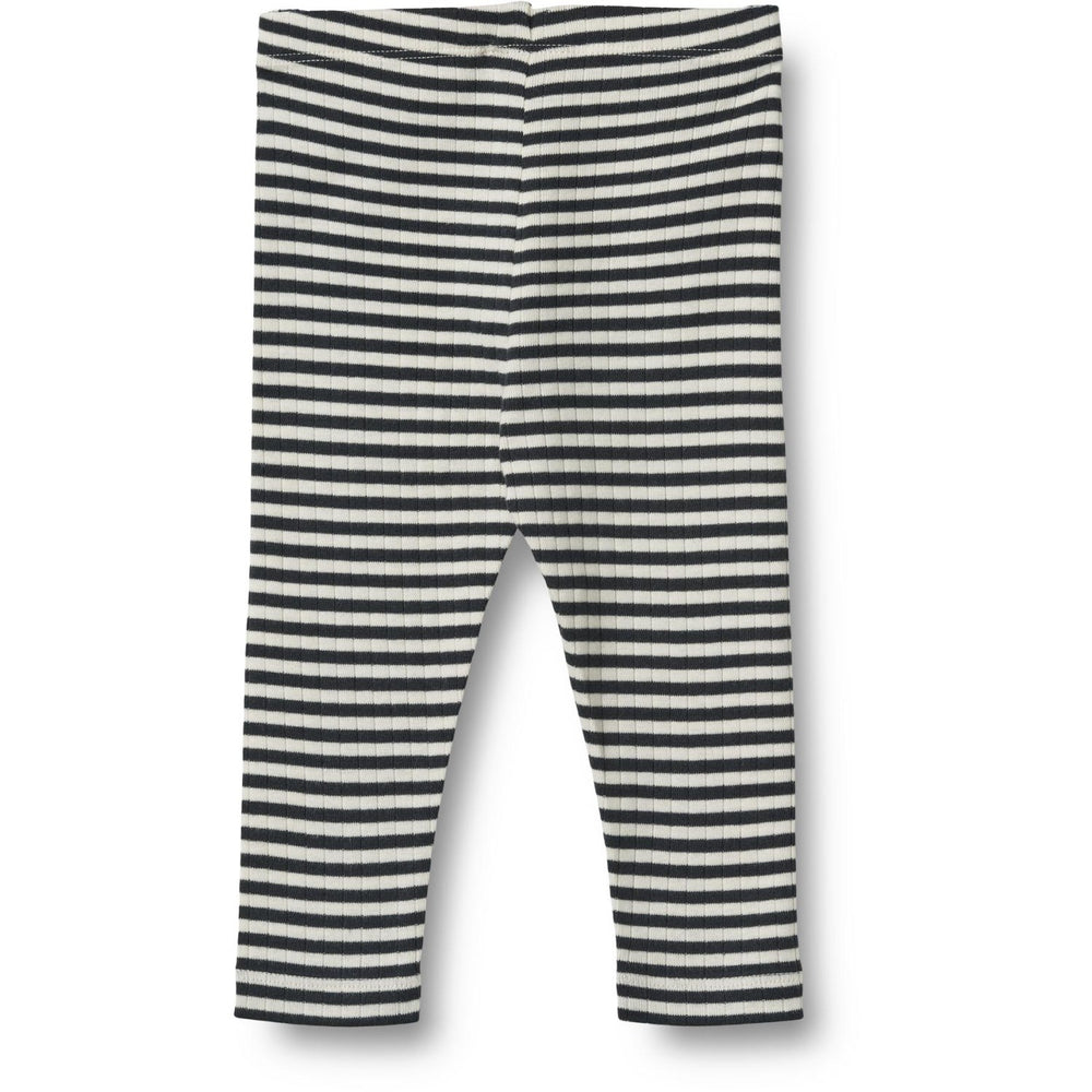 Køb Wheat Navy Rib Stripe Jersey Leggings Jules
