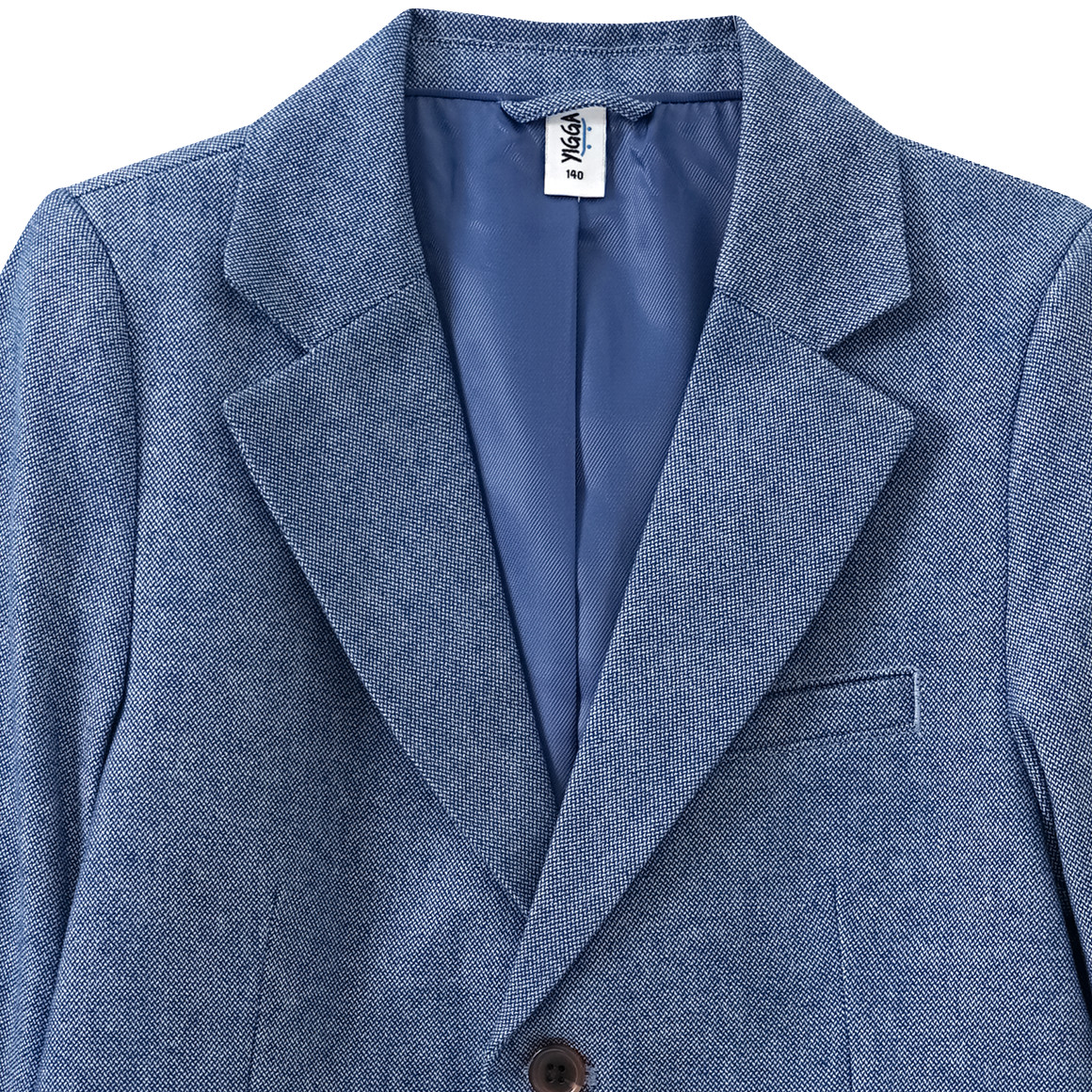 Yigga Jungen Blazer mit Reverskragen blau
