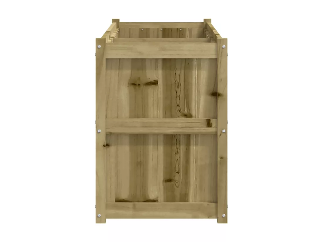 Jardinière 150x50x70 cm bois de pin imprégné