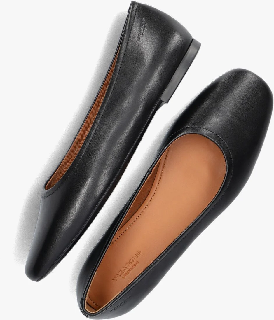 VAGABOND SHOEMAKERS zwarte vagabond shoemakers ballerina's jolin 001