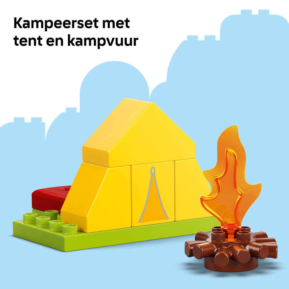 LEGO DUPLO Peppa Pig kampeertrip 10452