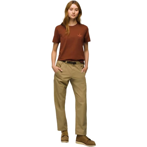 T-shirt PRANA HERITAGE GRAPHIC SS TEE M CRIMSON LOGO