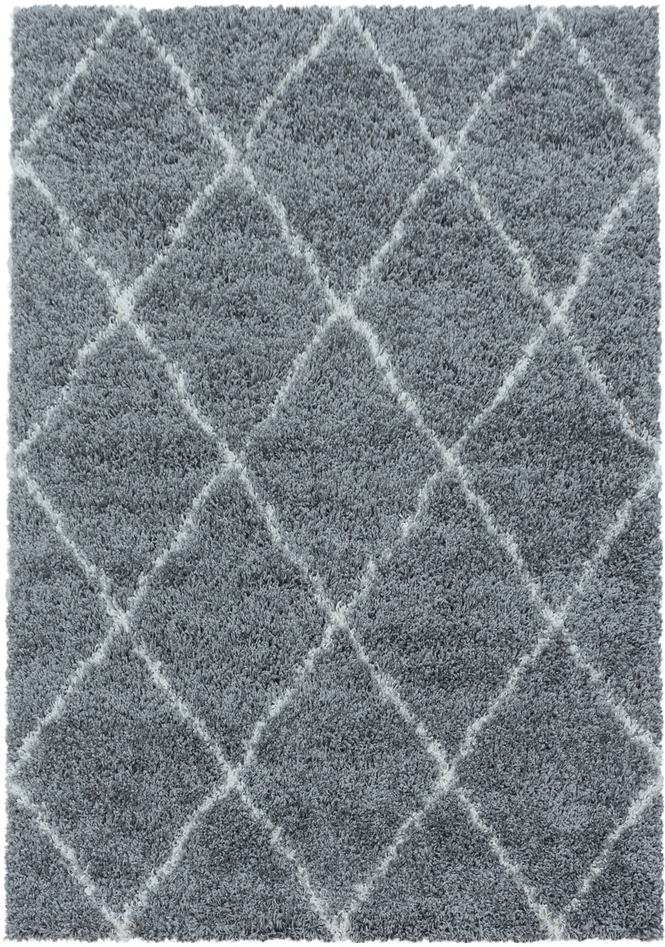 Ayyildiz Teppiche Hochflor-Teppich »ALVOR 3401« rechteckig 50 mm Höhe Shaggy, Langflor, Läufer, pflegeleicht, Wohnzimmer
