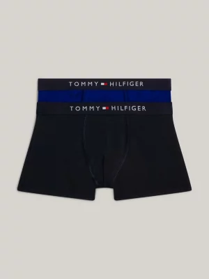Cuecas boxer TH Original com cós elástico e logo, pacote com 2 unidades