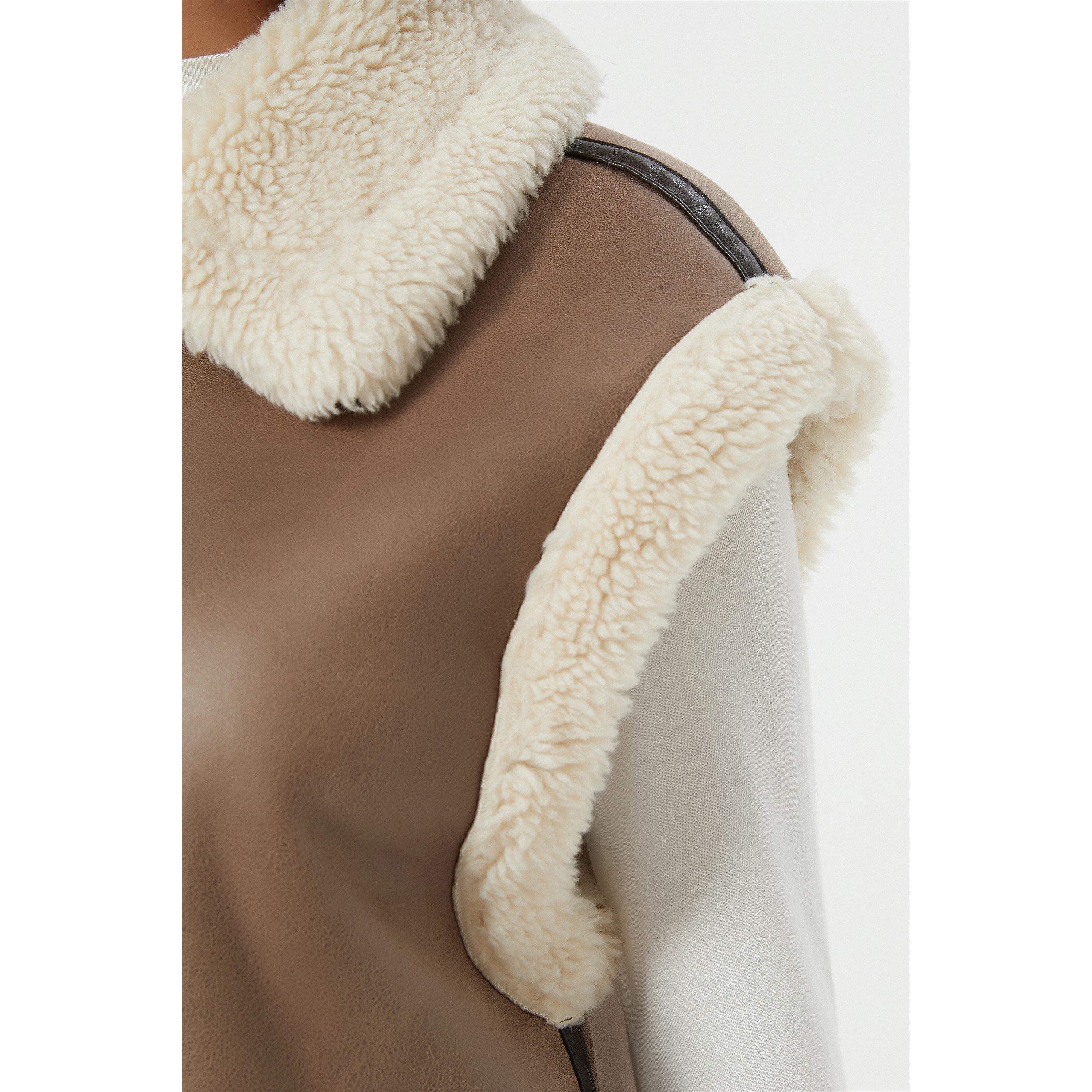 Be You B Suedette Aviator Gillet