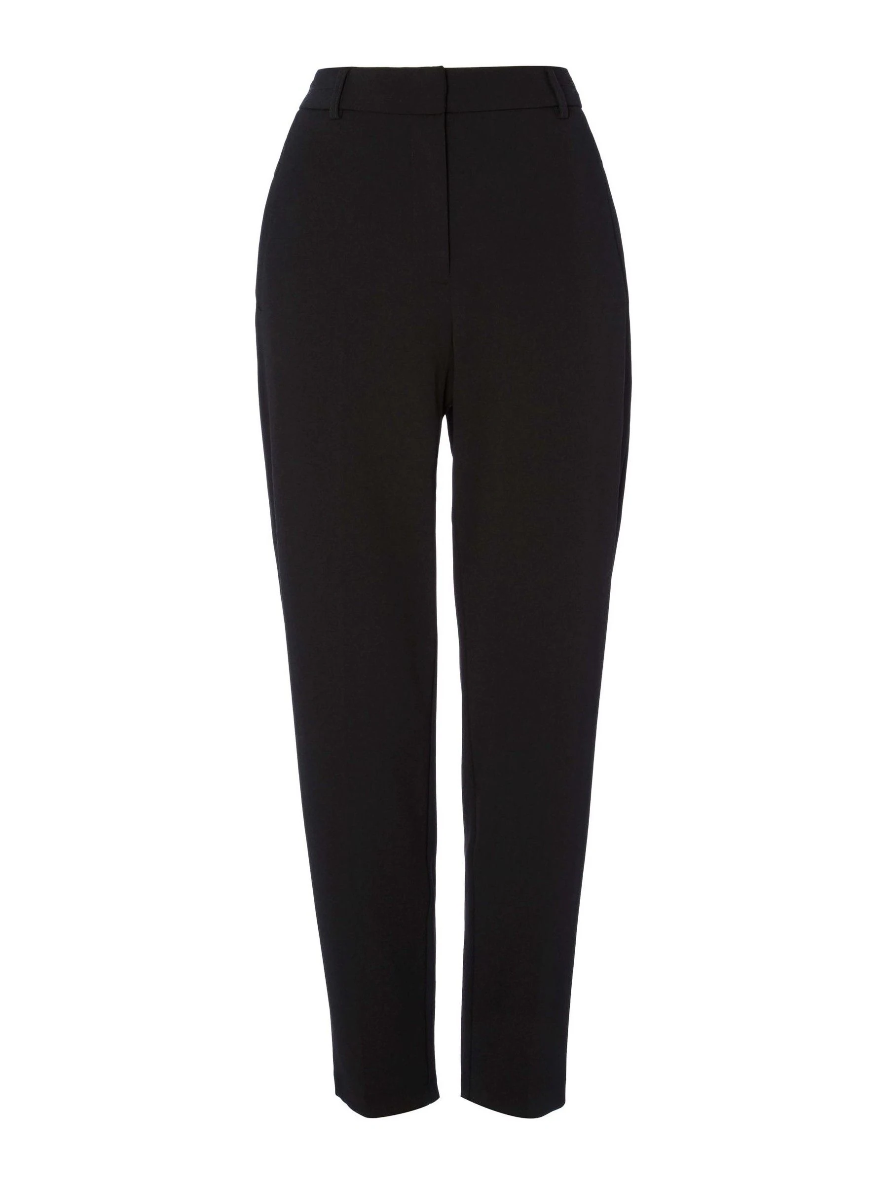 Zwart - Roman Originals - Broek met rechte, toelopende pijpen