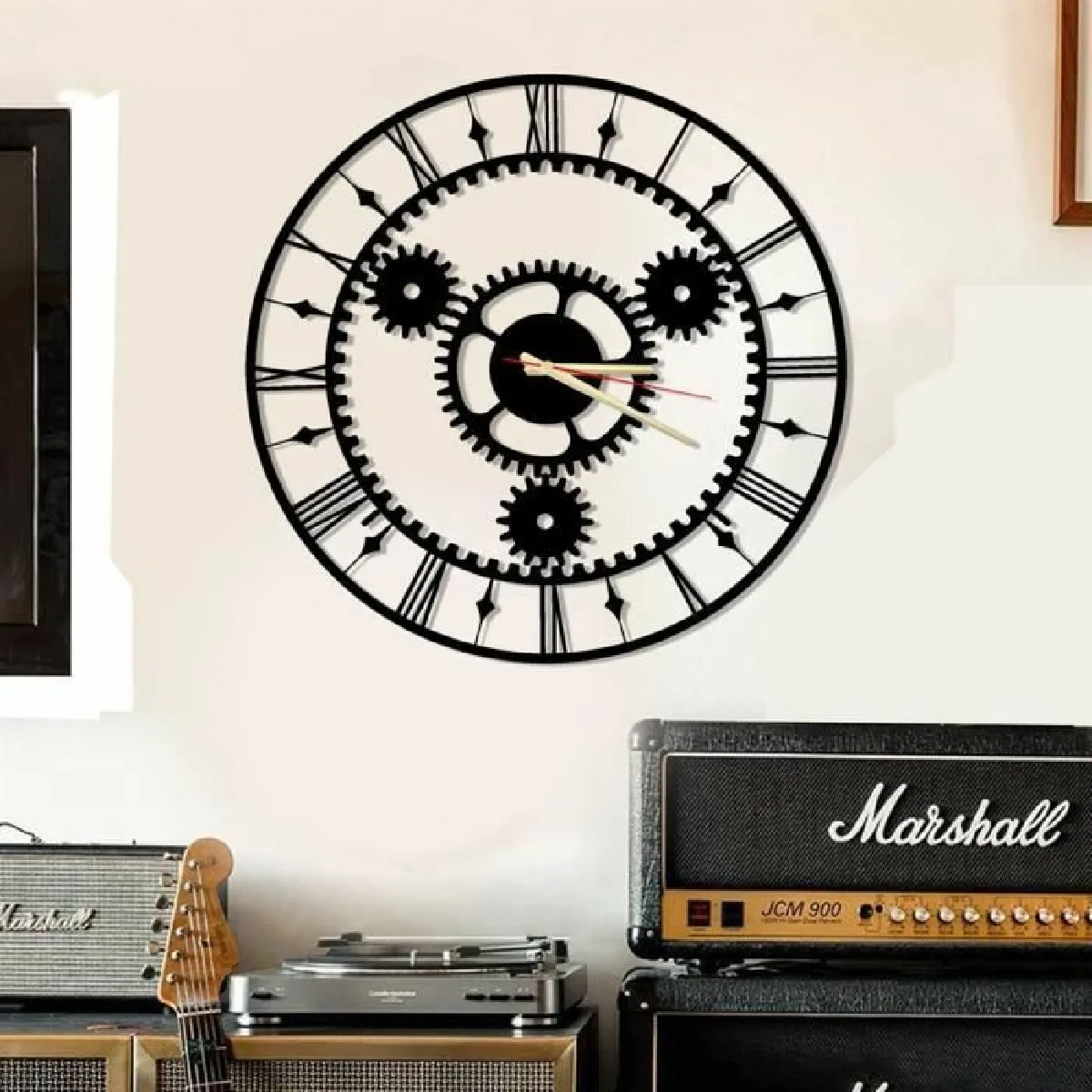 Dekory Mécanisme Horloge Murale Métal 50 cm